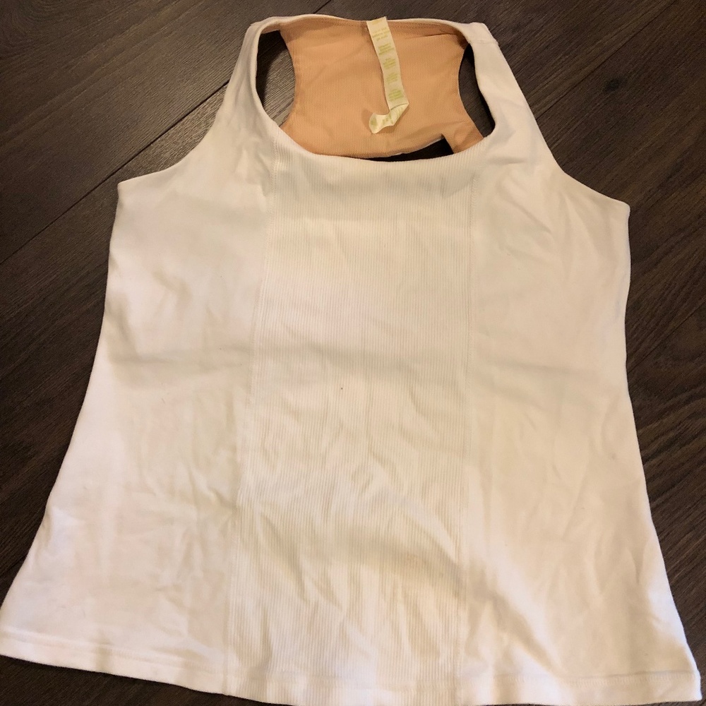 Lululemon white halter tank